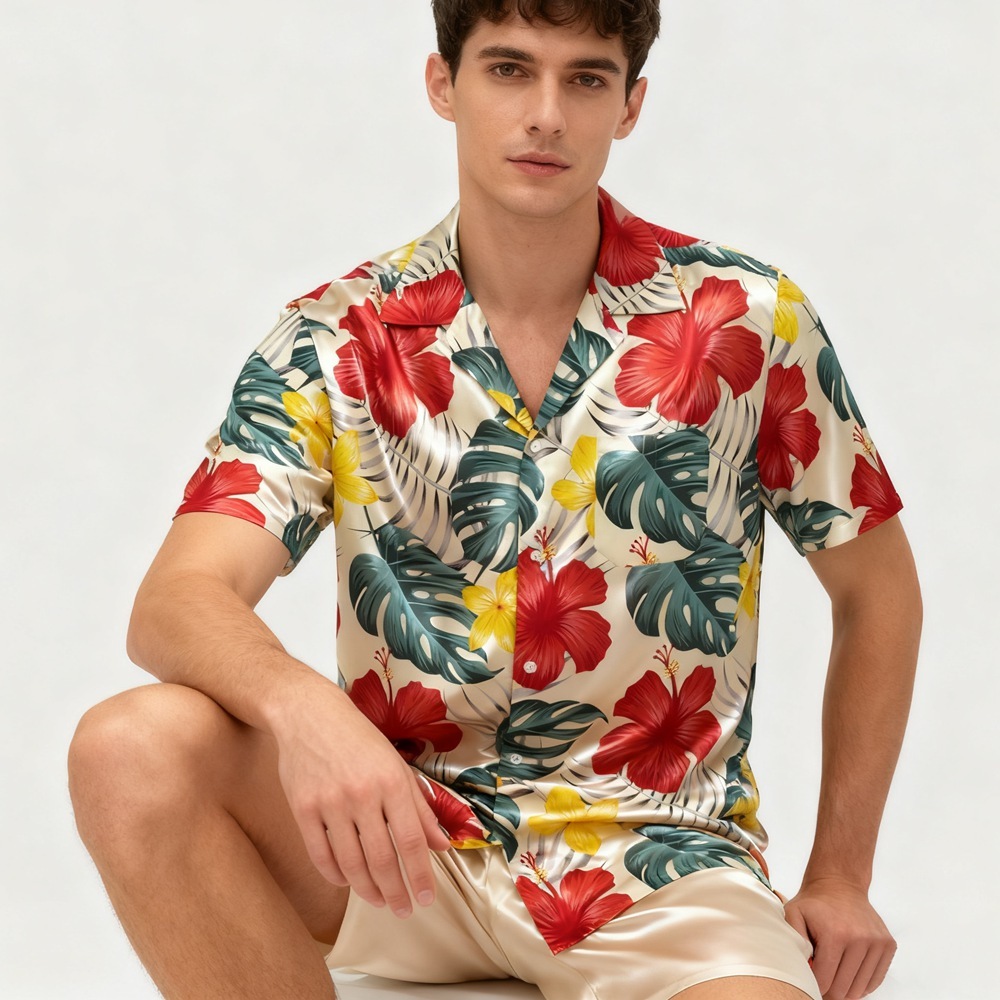Men's Silk Aloha Shirt