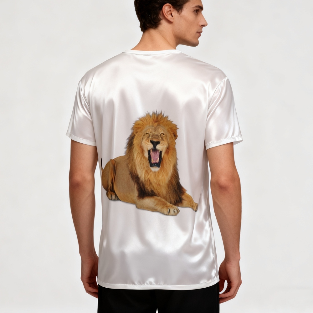 Men's Lion King Silk T Shirts
