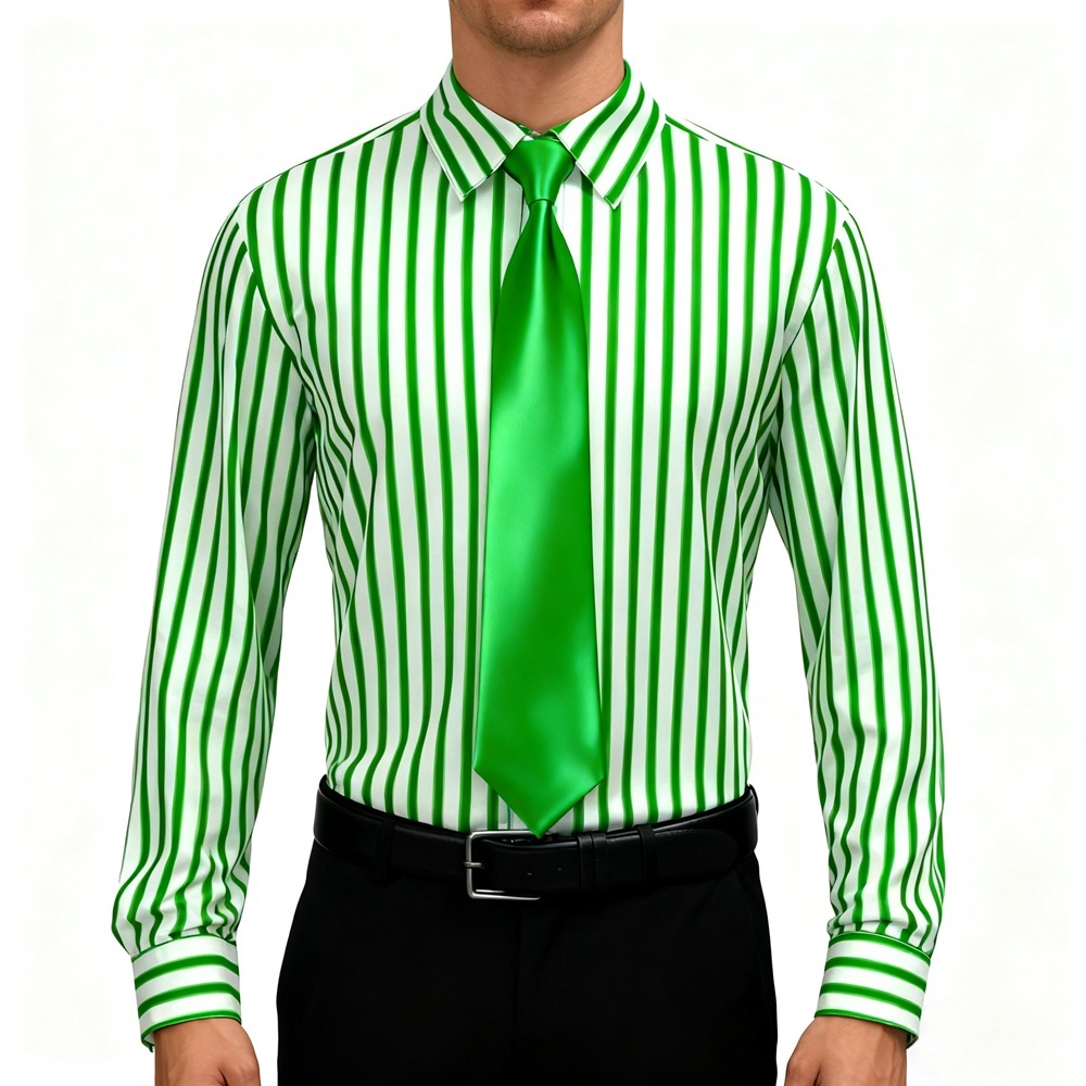 Men's Striped Silk Shirts