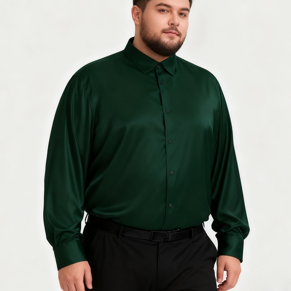 Men's Big And Tall Silk Shirts
