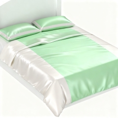 White & Mint Green