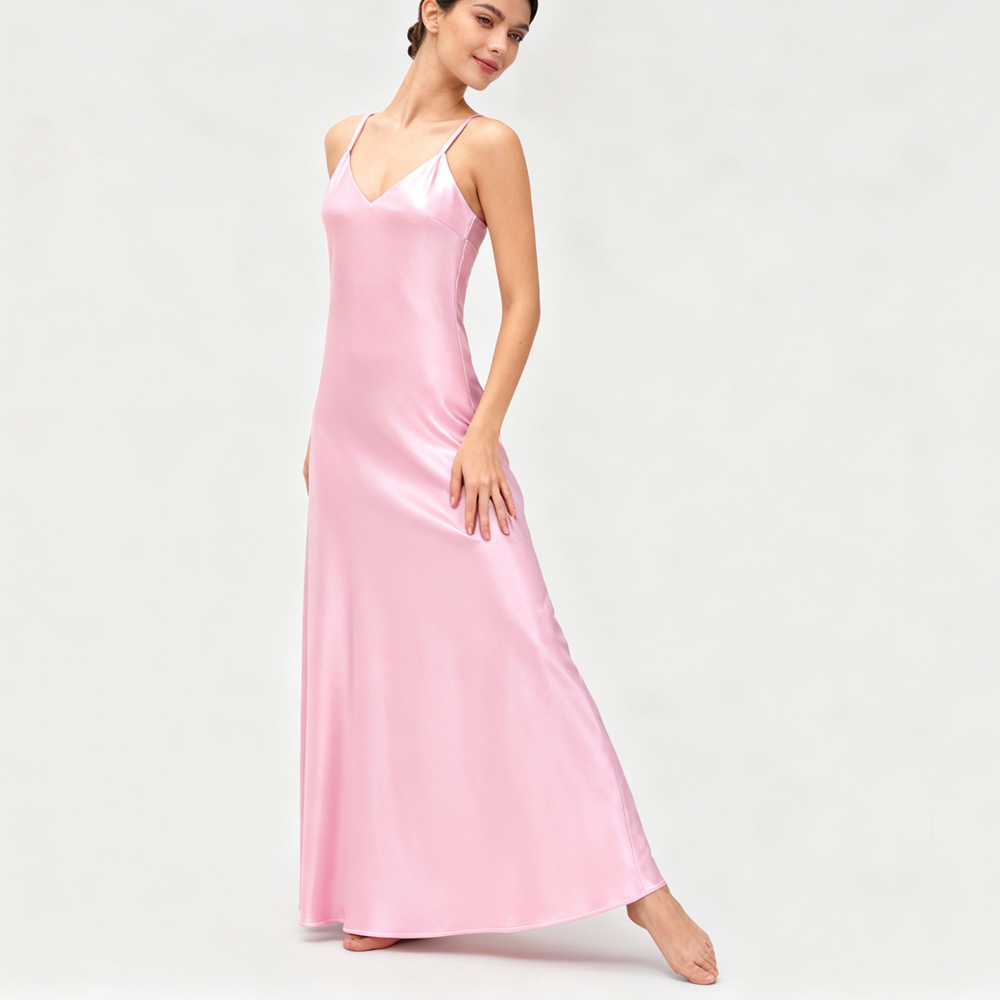 silk slip dress formal TAYLOR MIDI SILK SLIP DRESS main image 1