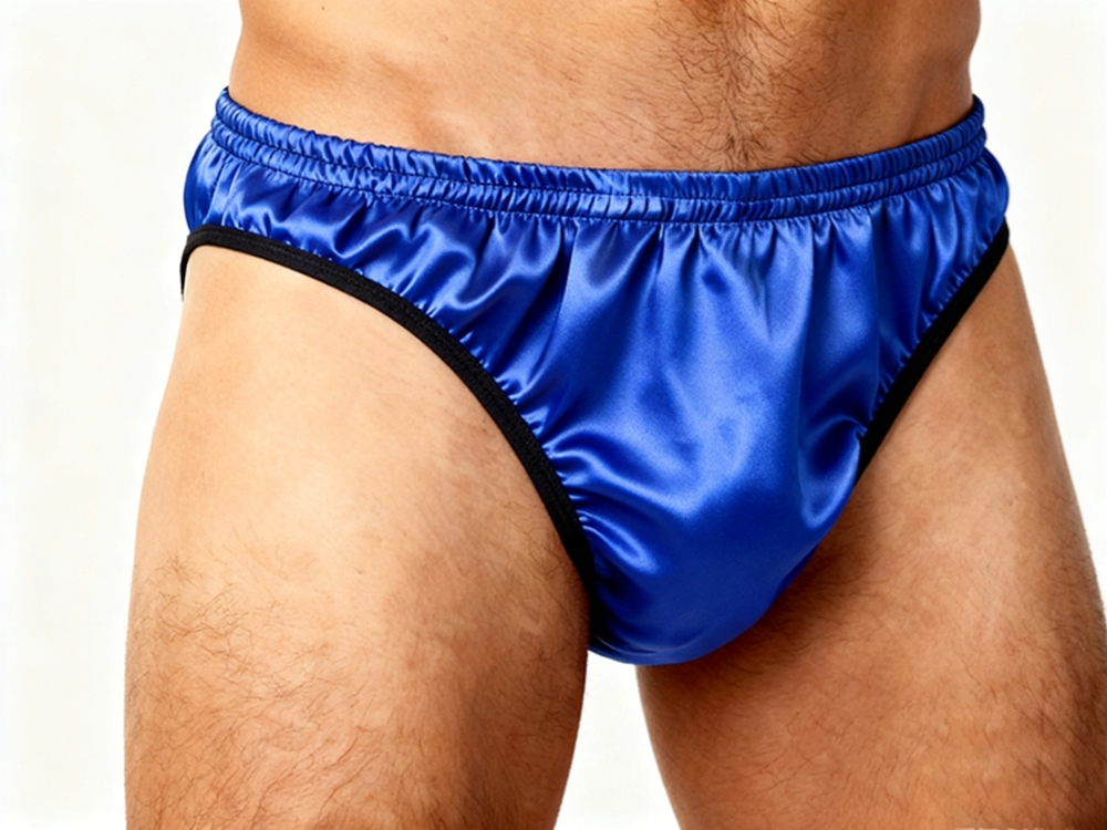 Men's Pure Mulberry Silk Charmeuse Briefs