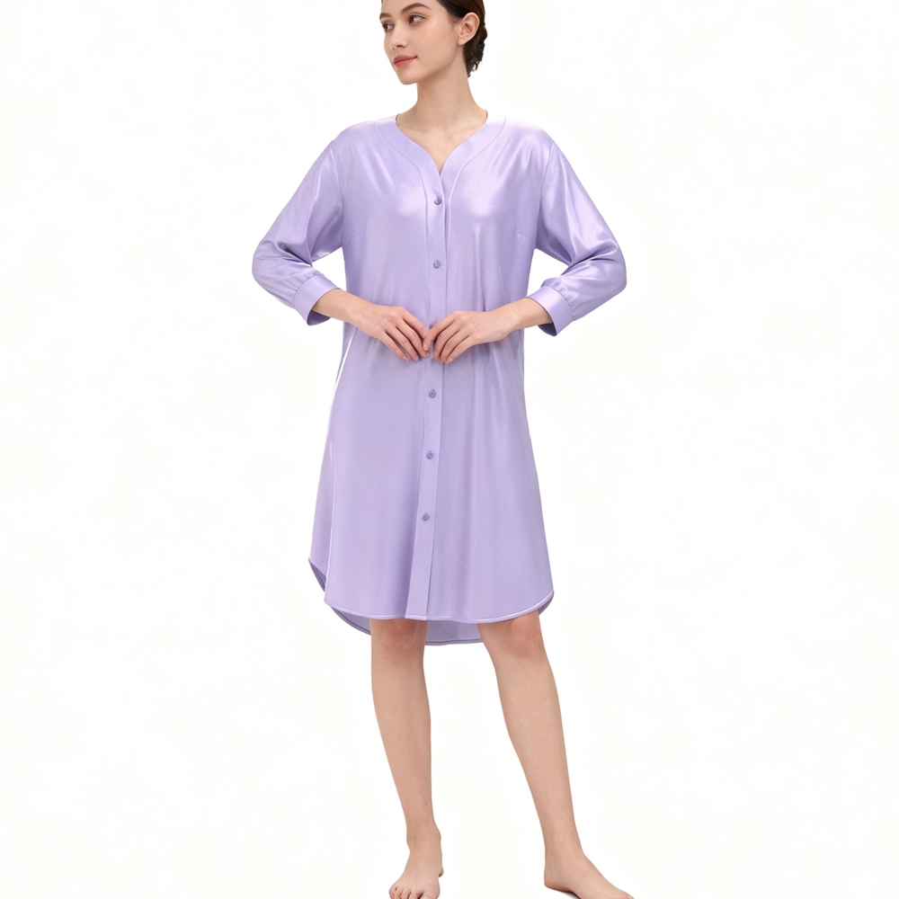 Women's 100% Silk Sweetheart Neck Tunic Tops