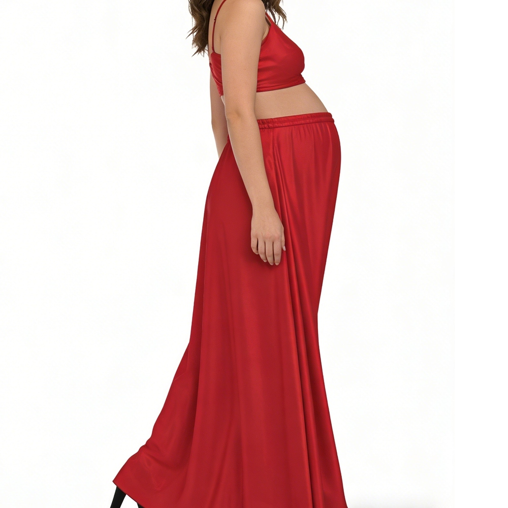 Maternity Silk Skirt