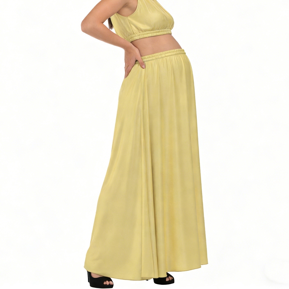 Maternity Silk Skirt