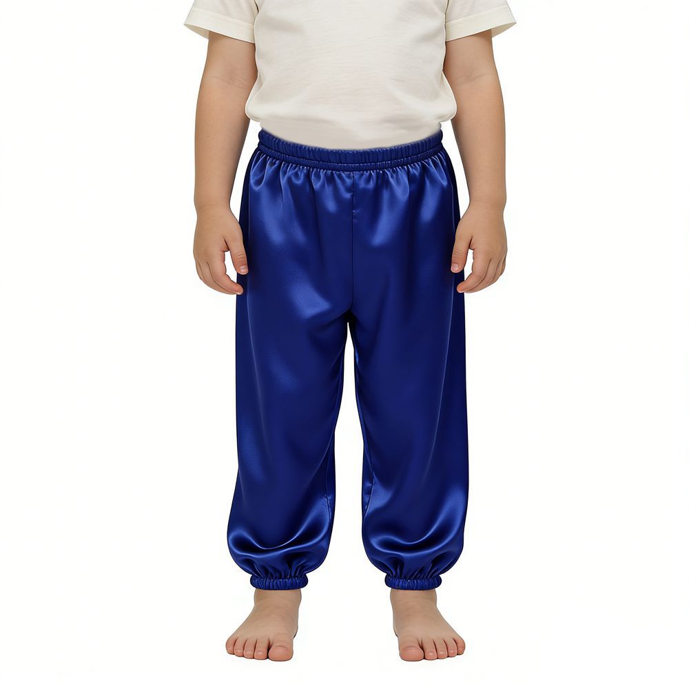 Kids 100% Mulberry Silk Jogger Pants Size 2 3 4 5 6 Year Old