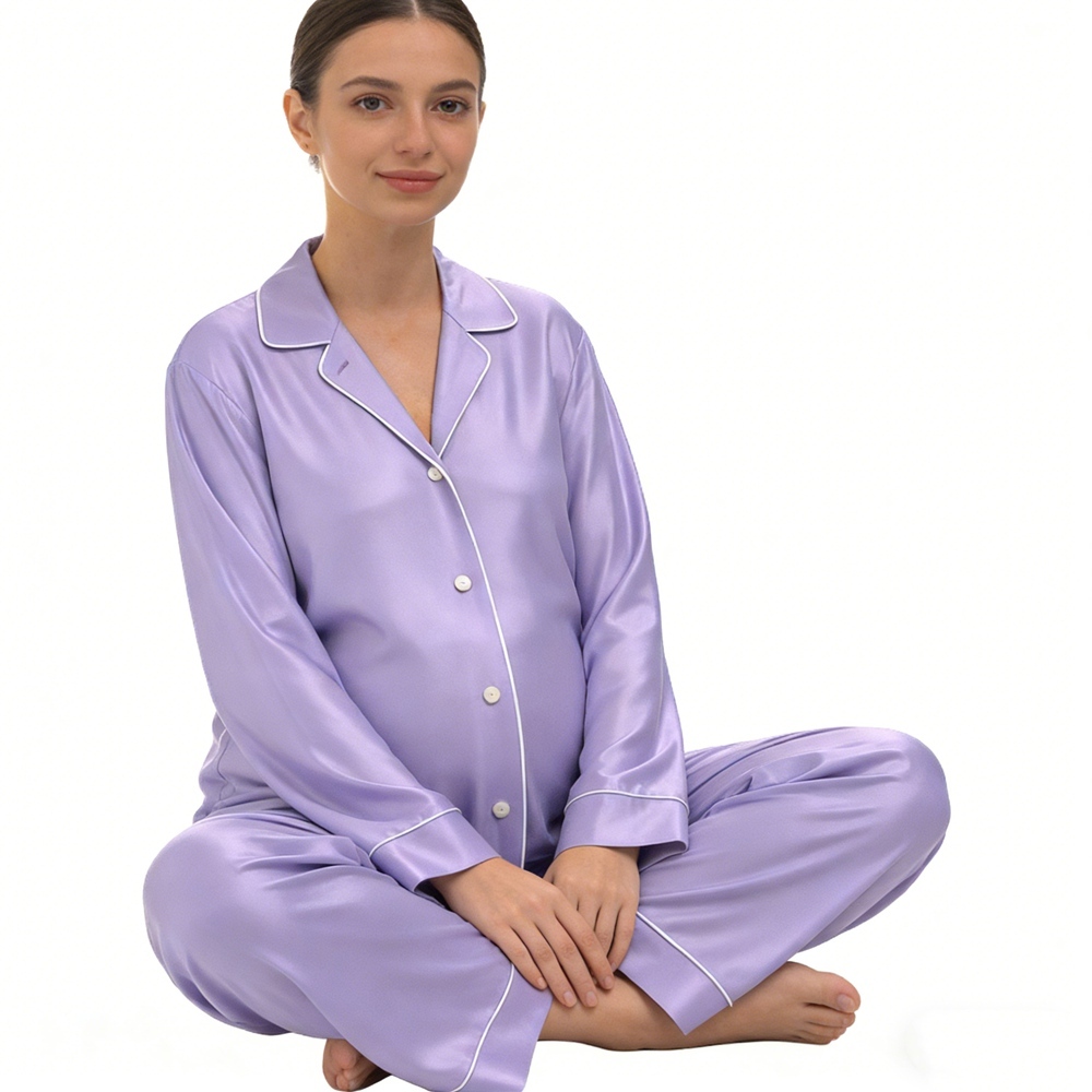 Maternity Silk Pajamas