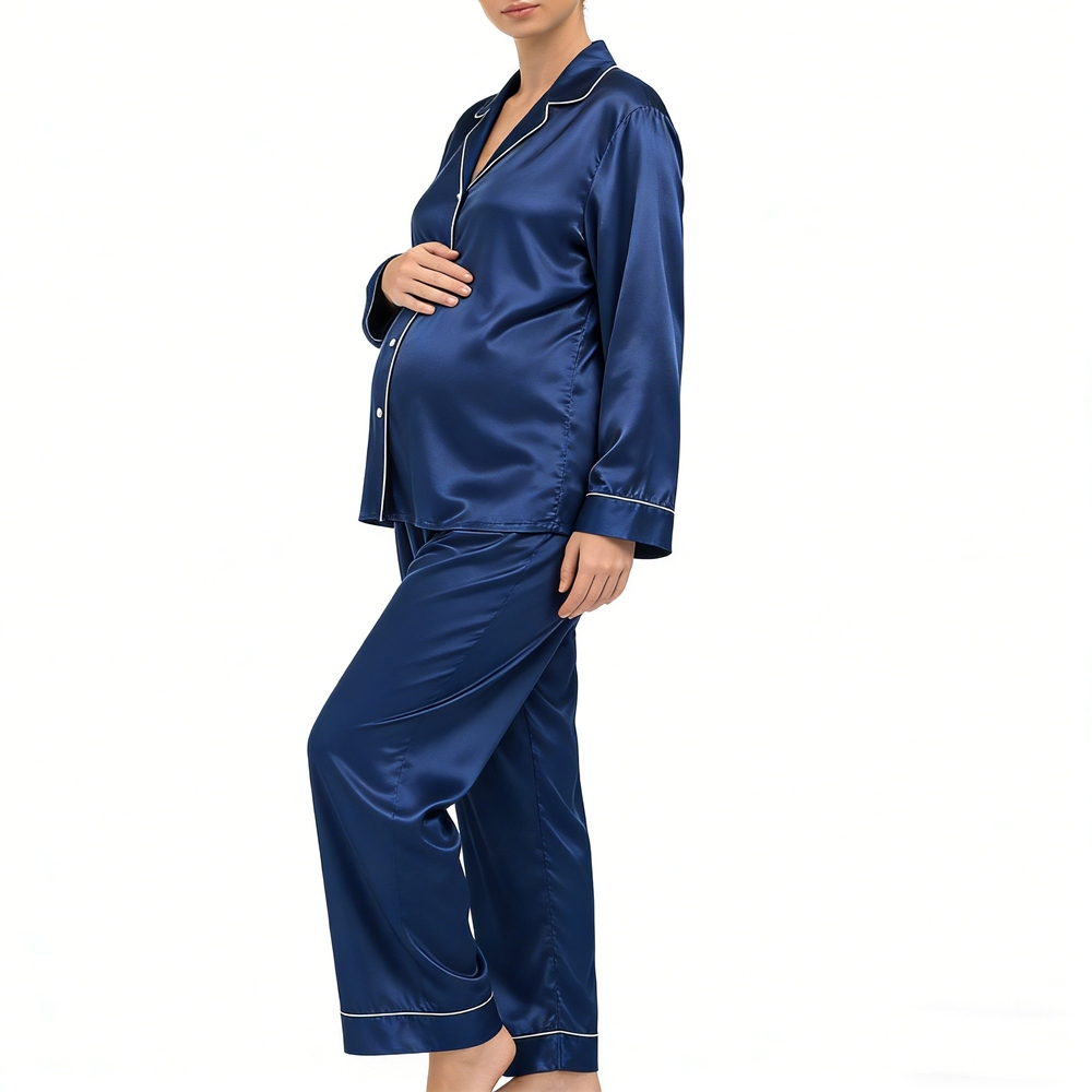 Maternity Silk Pajamas