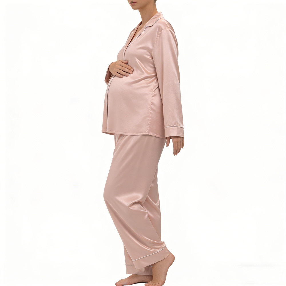 Maternity Silk Pajamas