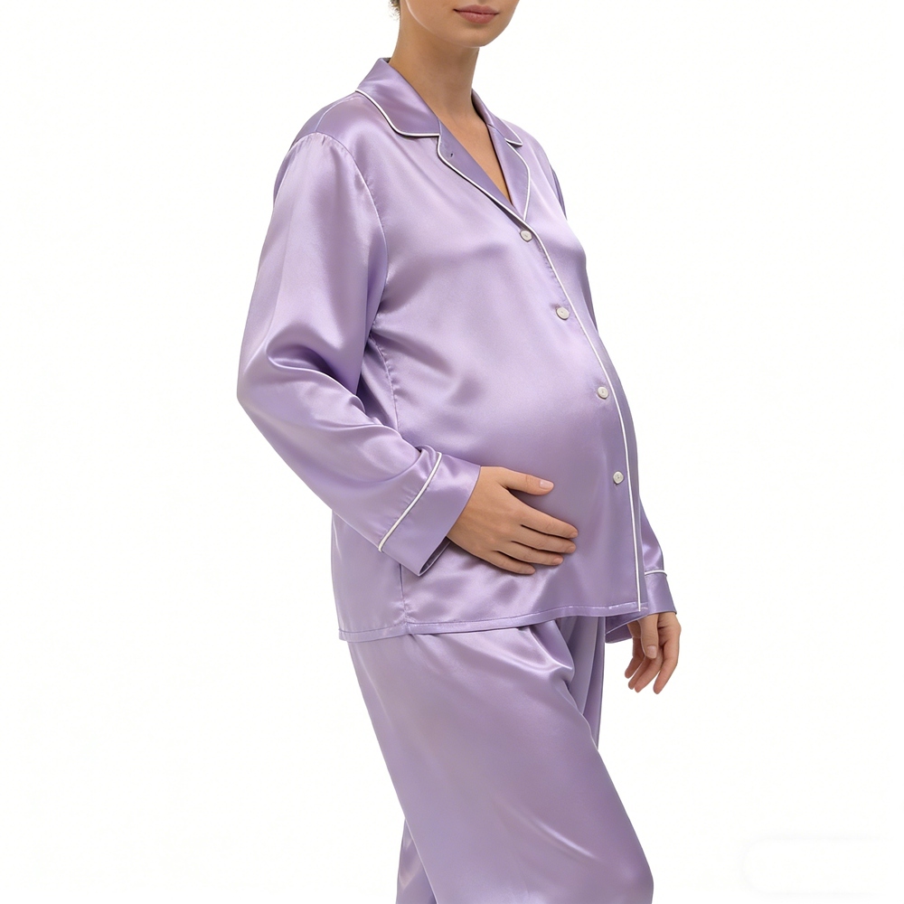 Maternity Silk Pajamas