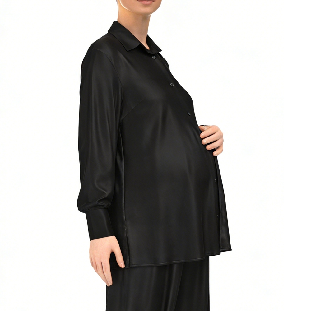 Maternity Silk Shirt
