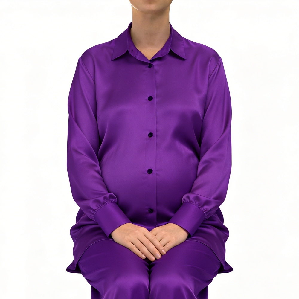 Maternity Silk Shirt