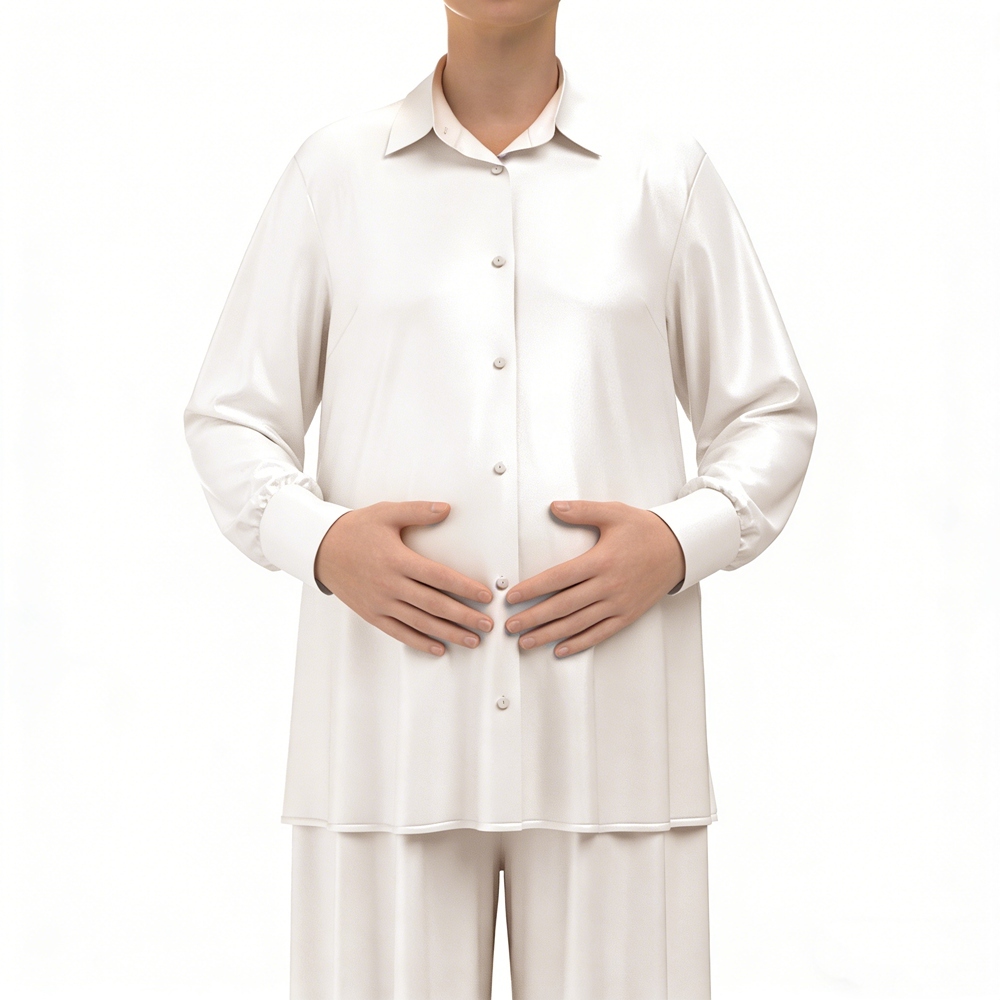 Maternity Silk Shirt
