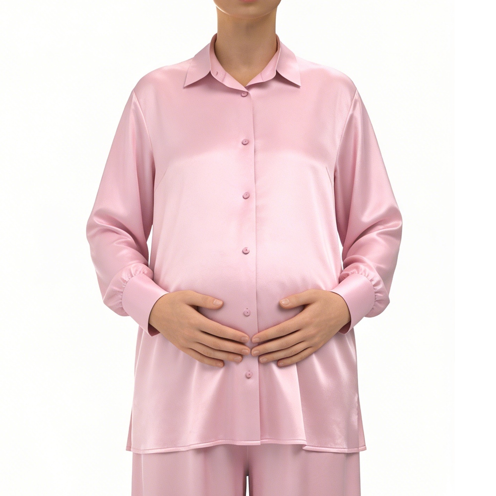 Maternity Silk Shirt