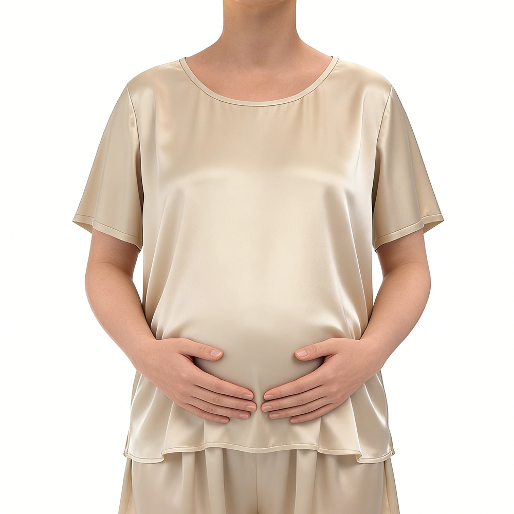 Maternity Silk T Shirt