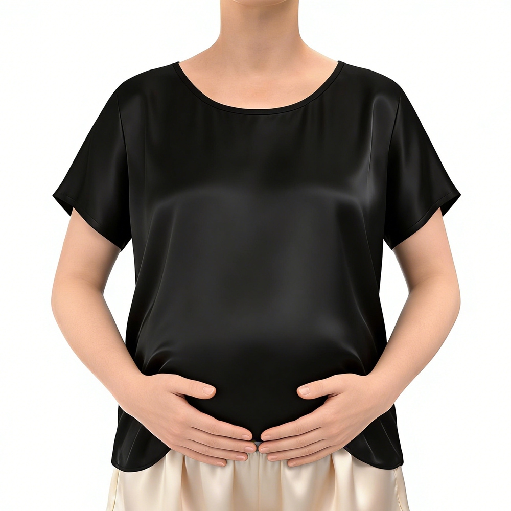 Maternity Silk T Shirt