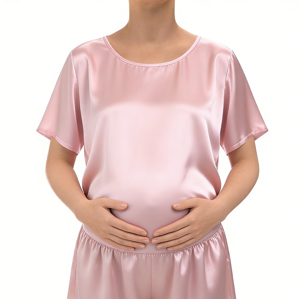 Maternity Silk T Shirt