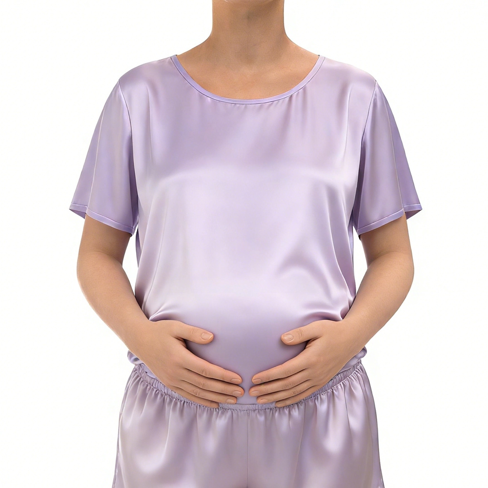 Maternity Silk T Shirt