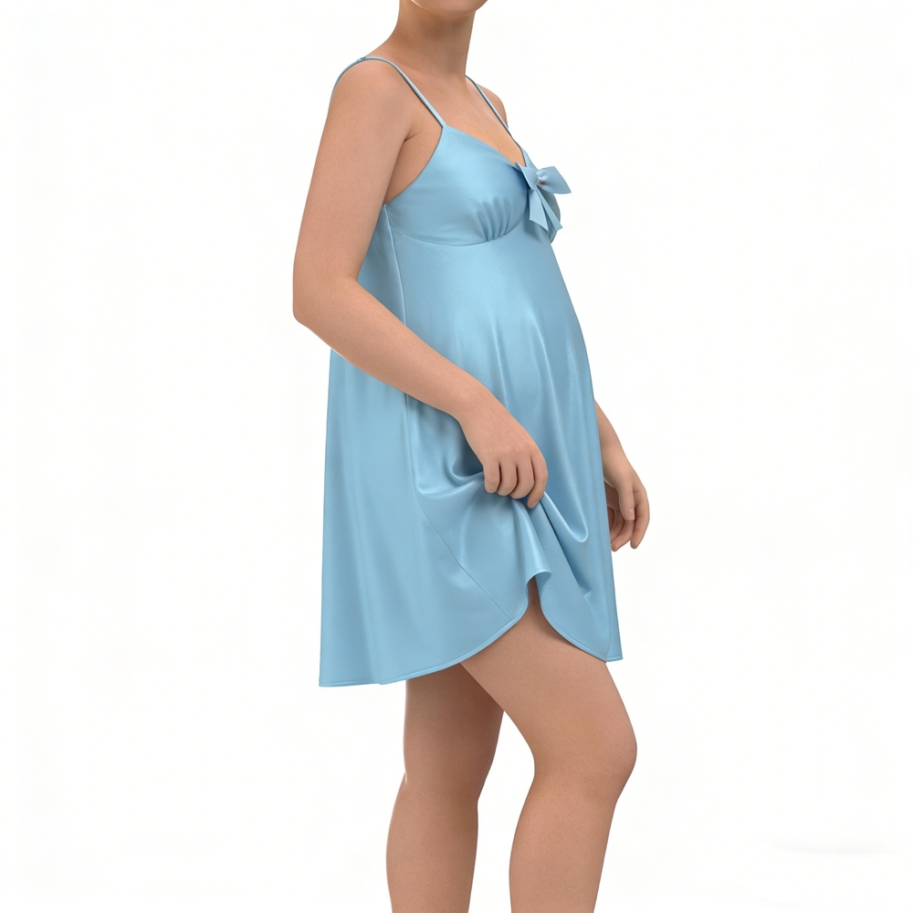 Maternity Silk Slip Babydoll