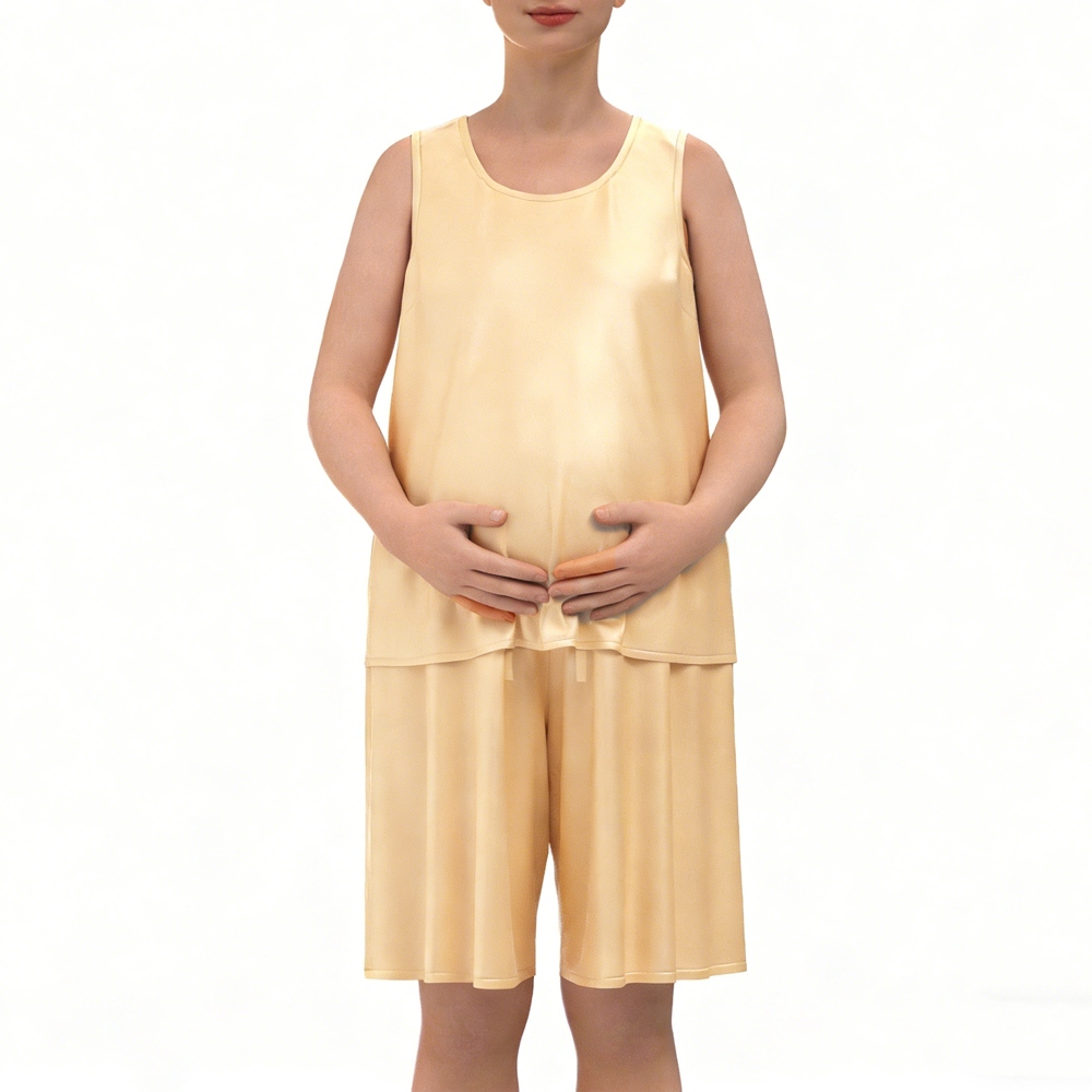 Maternity Silk Tank Top