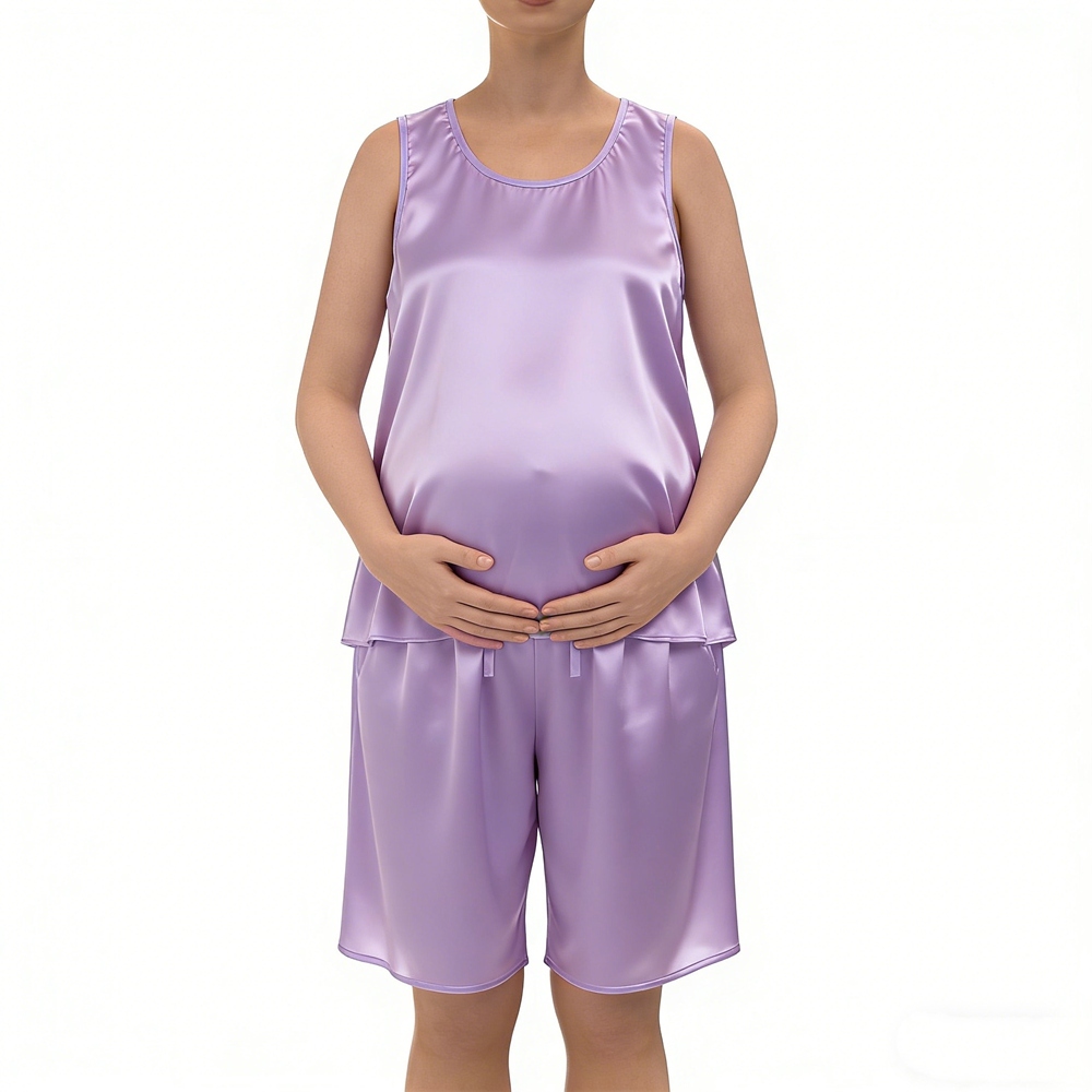 Maternity Silk Tank Top