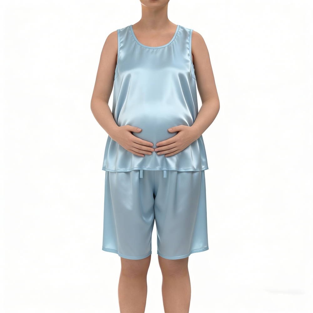 Maternity Silk Tank Top