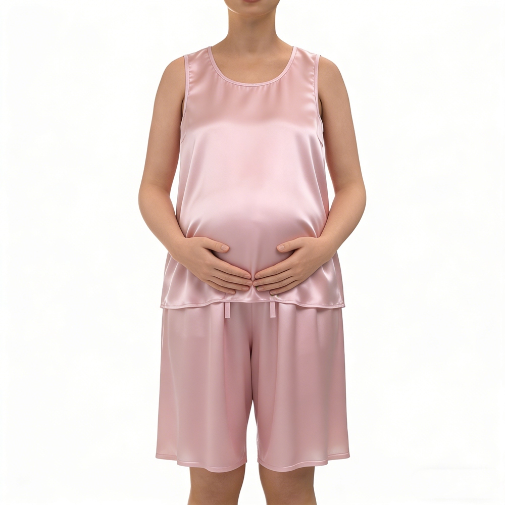 Maternity Silk Tank Top