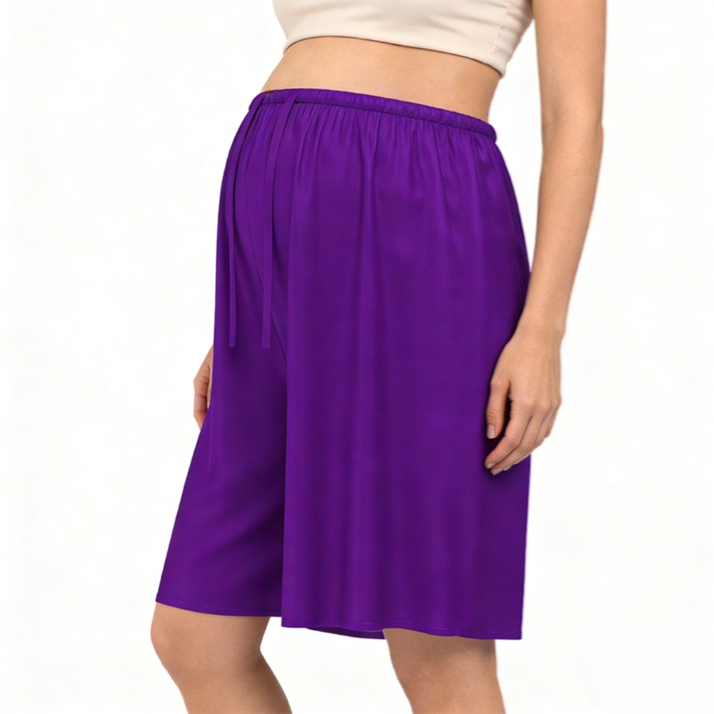 Maternity Silk Shorts