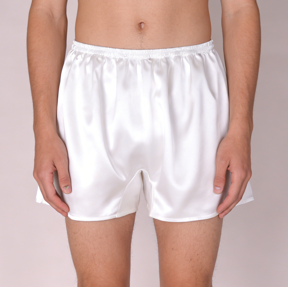Men's Silk Jogging Shorts