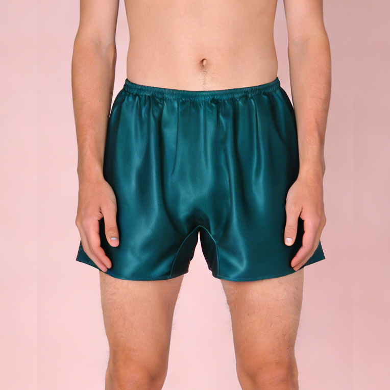Men's Silk Jogging Shorts