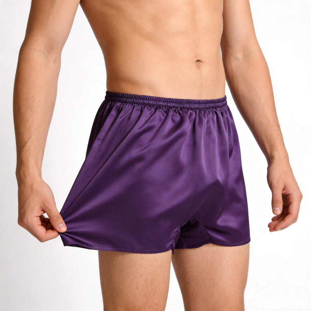 Men's Silk Jogging Shorts