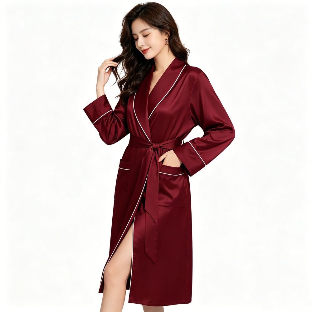 30 Momme Silk Robe For Women