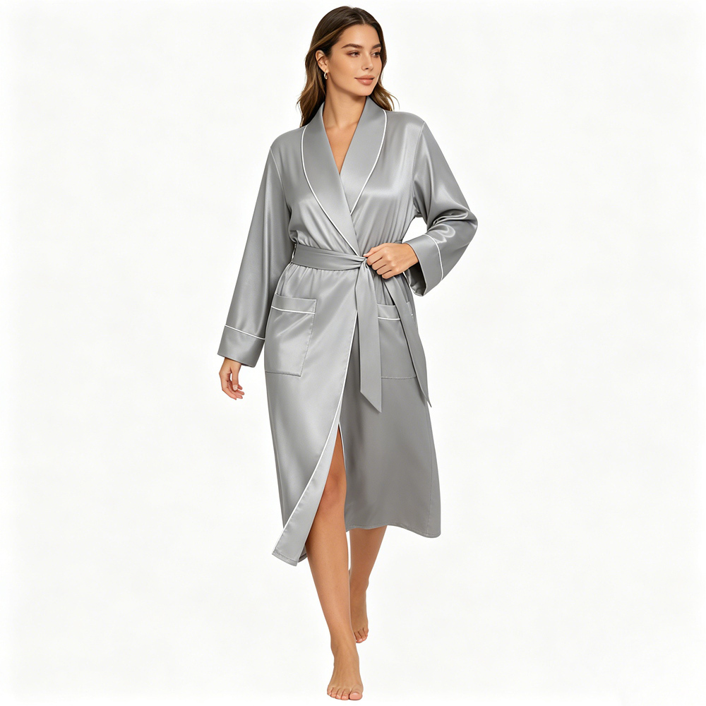 30 Momme Silk Robe For Women