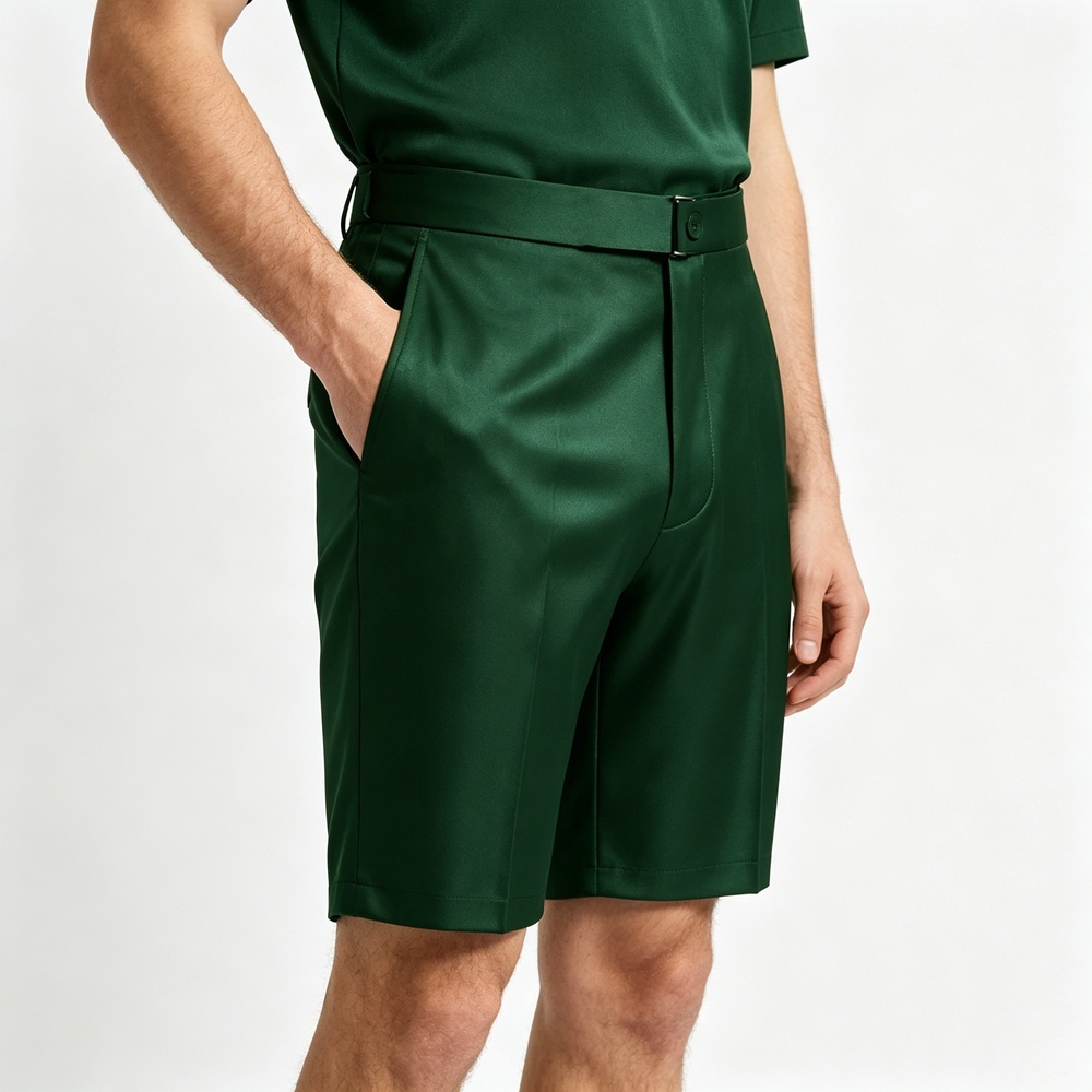 Men's 40 Momme 100% Mulberry Silk Golf Shorts