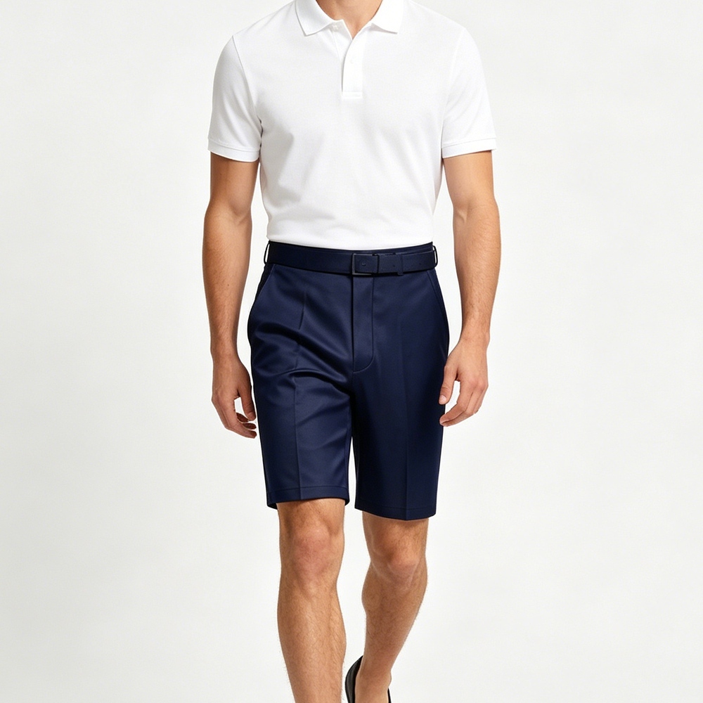 Men's 40 Momme 100% Mulberry Silk Golf Shorts