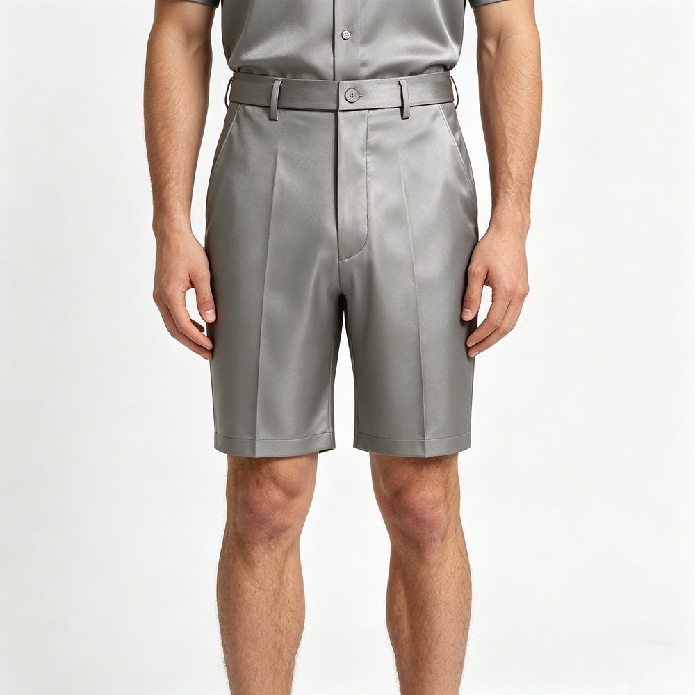 Men's 40 Momme 100% Mulberry Silk Golf Shorts