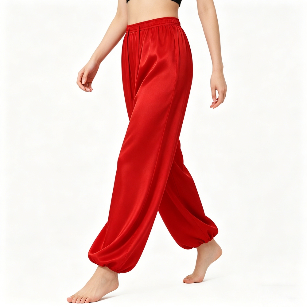 Women's Silk Harem Pants
