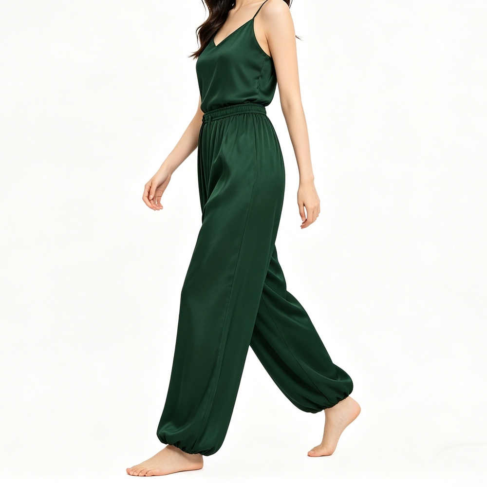 Women's Silk Harem Pants