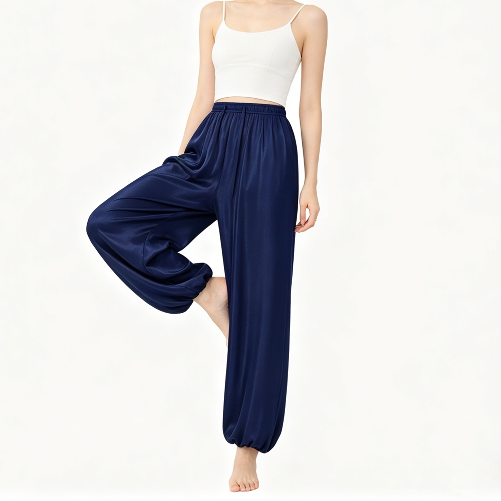 Women's Silk Harem Pants