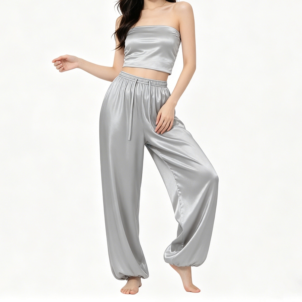 Women's Silk Harem Pants