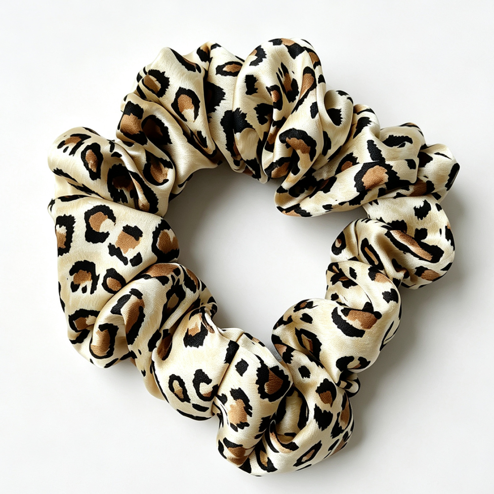 19 Momme 100% Mulberry Silk Charmeuse Hair Scrunchie
