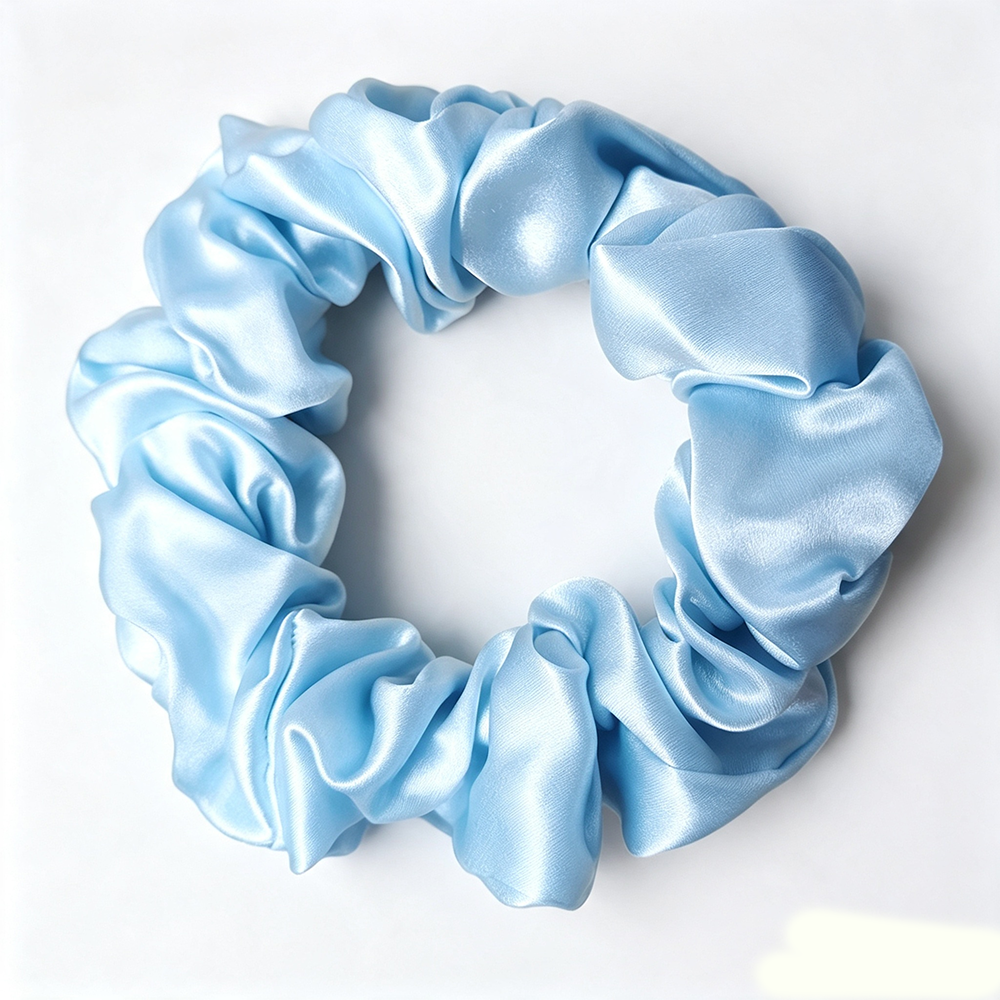 19 Momme 100% Mulberry Silk Charmeuse Hair Scrunchie