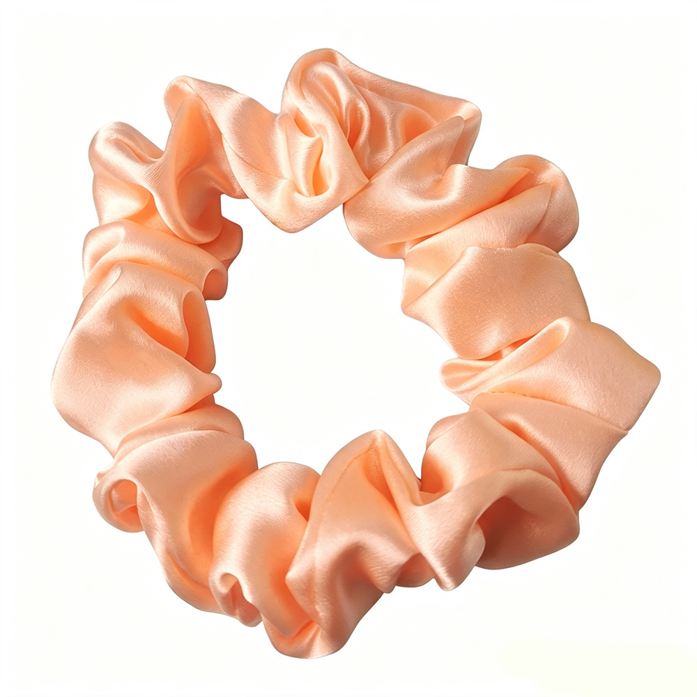 19 Momme 100% Mulberry Silk Charmeuse Hair Scrunchie