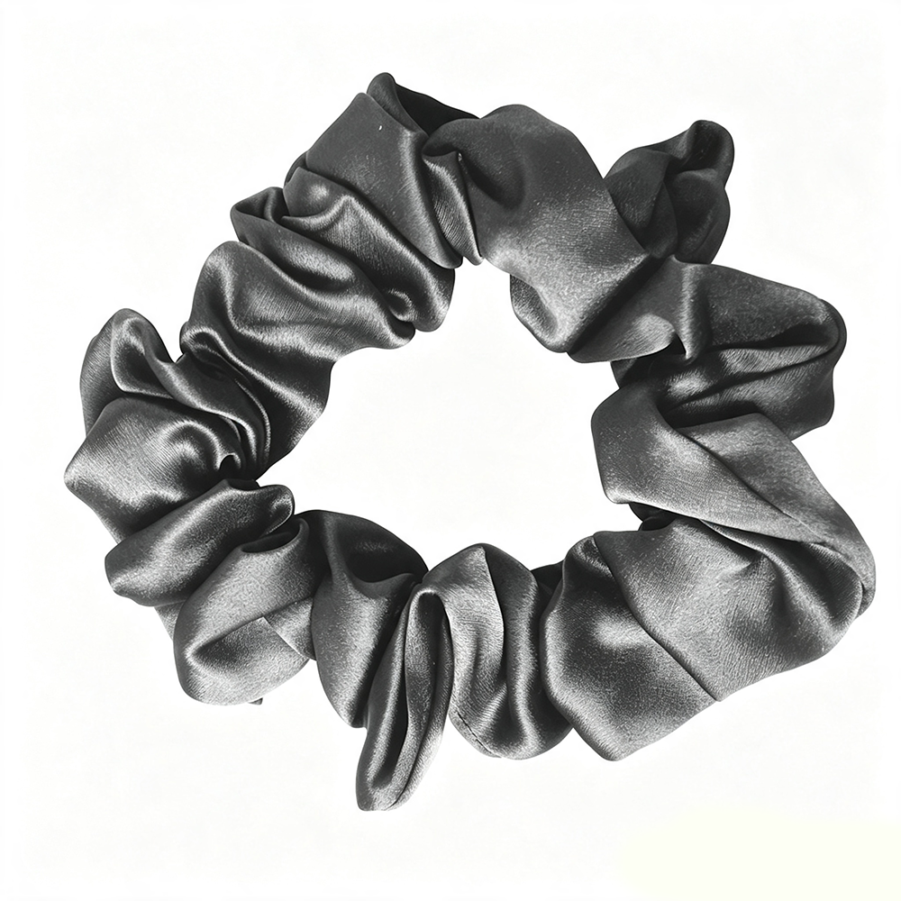 19 Momme 100% Mulberry Silk Charmeuse Hair Scrunchie