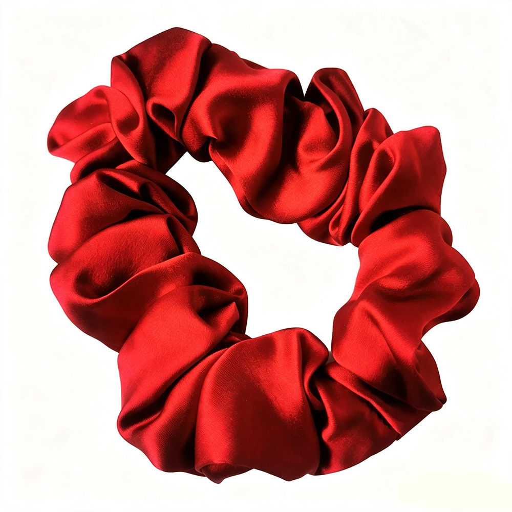 19 Momme 100% Mulberry Silk Charmeuse Hair Scrunchie