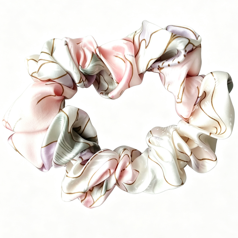19 Momme 100% Mulberry Silk Charmeuse Hair Scrunchie