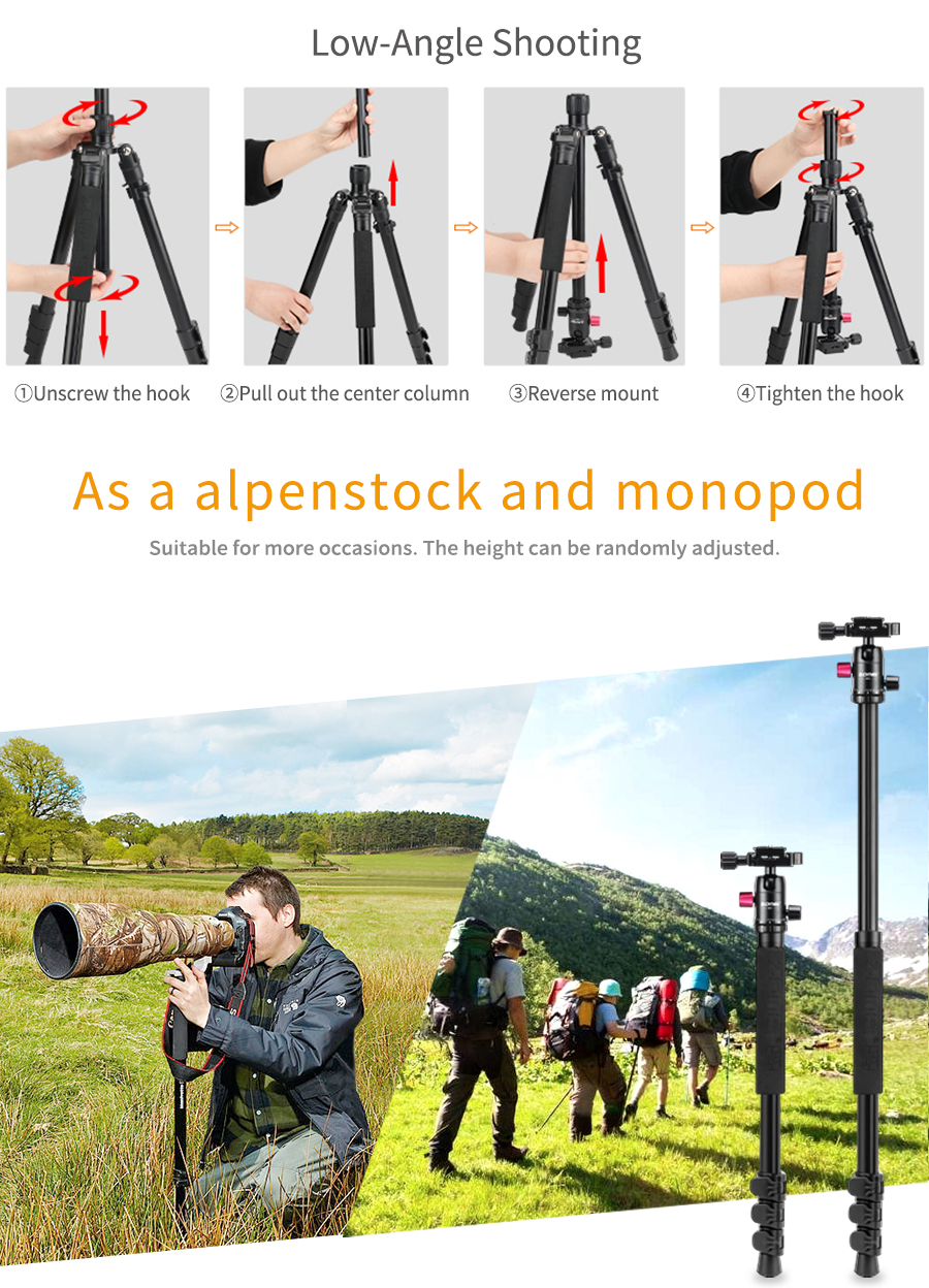 travel tripod monopod 10 –