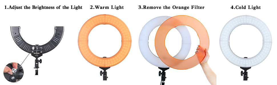 ring light with stand