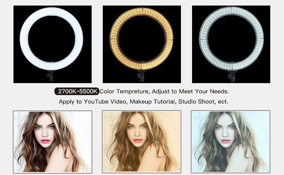 dimmable ring light